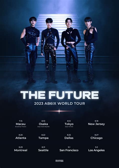 2023 Ab6ix The Future World Tour Ticket Details Discover Latest K Pop News K Drama Updates