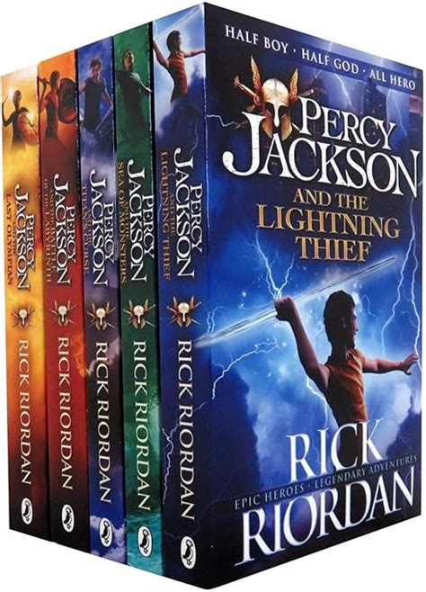 Percy Jackson By Rick Riordan The Olympians Cofanetto The Complete