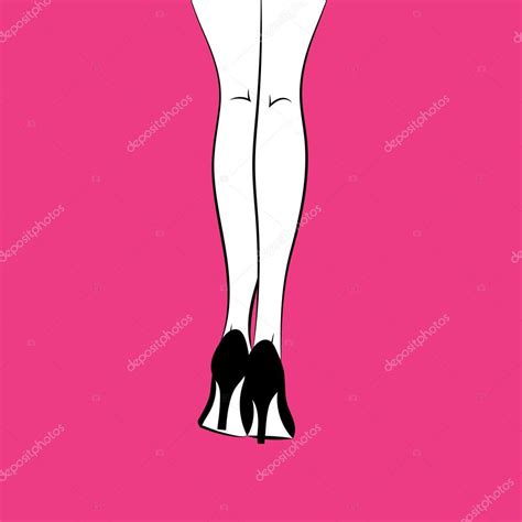 Hand Drawn Female Legs Stock Vector Lovedoves 118930900