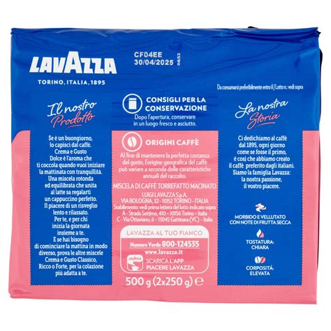 Lavazza crema e gusto Dolce Caffè Macinato 2 x 250 g NonPesa it