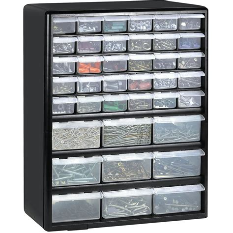 Greenco Greenpro Wall Mount Hardware And Craft Storage Cabinet Drawer Organizer