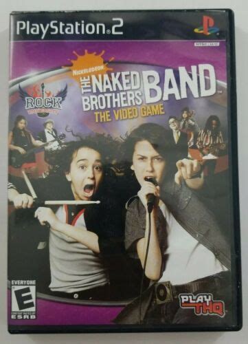 The Naked Brothers Band The Video Game PS2 Game 2006 THQ Playstation 2