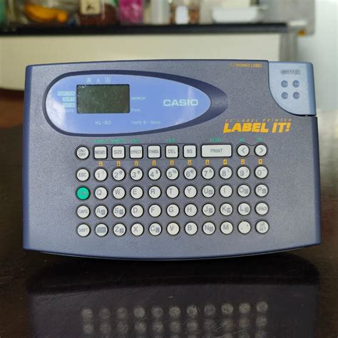 CASIO KL 60 Label It EZ Label Printer Computers Tech Printers