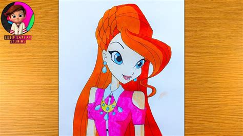 Learn How To Draw Bloom From Winx Club Winx Club Step By Step Porn