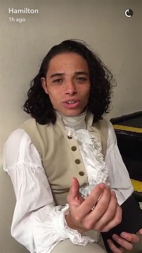 Alexander Hamilton Anthony Ramos Long Hair - Hamilton Cast Reveal Worst On Stage Mishaps ...