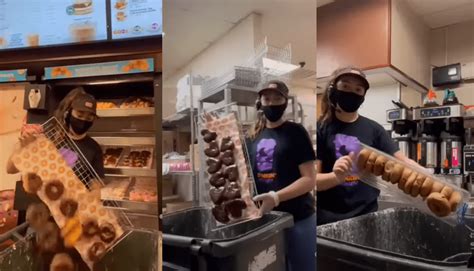 Viral Video Reveals The Insane Amount Of Donuts That Dunkin Donuts