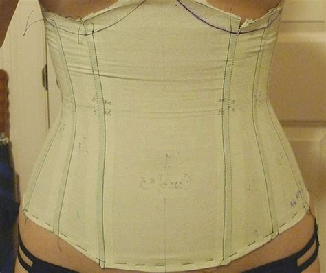 How To Make A Corset Diy Corset Pattern Fitted Exactly To You With