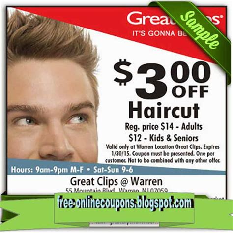 Printable Coupons 2021: Great Clips Coupons