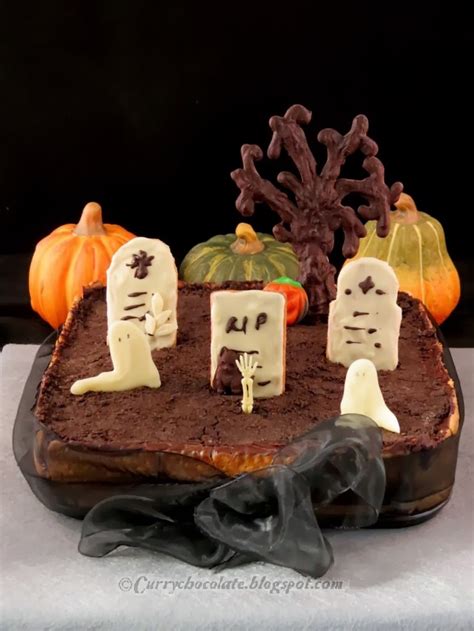 Cooking in English (o intentándolo): Halloween cemetery cake