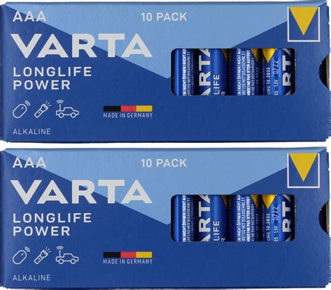 Varta Aaa Longlife Power V Multipack X Blister