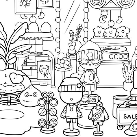 Toca Boca Ausmalbilder Haus - Kostenlose 28 Toca Boca Ausmalbilder – druckbare Malvorlagen zum ...