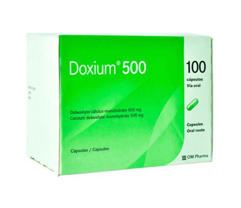 Doxium 500mg Capsulas Farmaciard