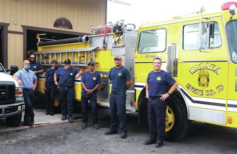 Hometown Heroes: Hawaii Island’s volunteer firefighters - West Hawaii Today