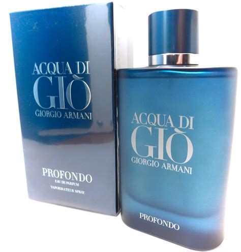 Buy Giorgio Armani Acqua Di Giò Profondo Eau De Parfum In Stock