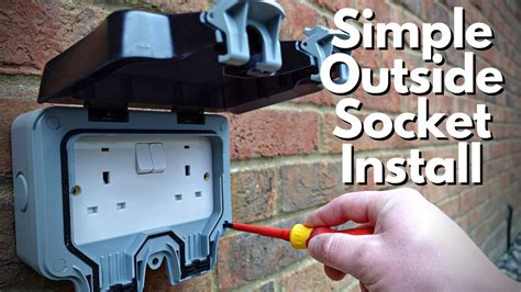 How To Install An Outside Socket External Plug Installation Guide