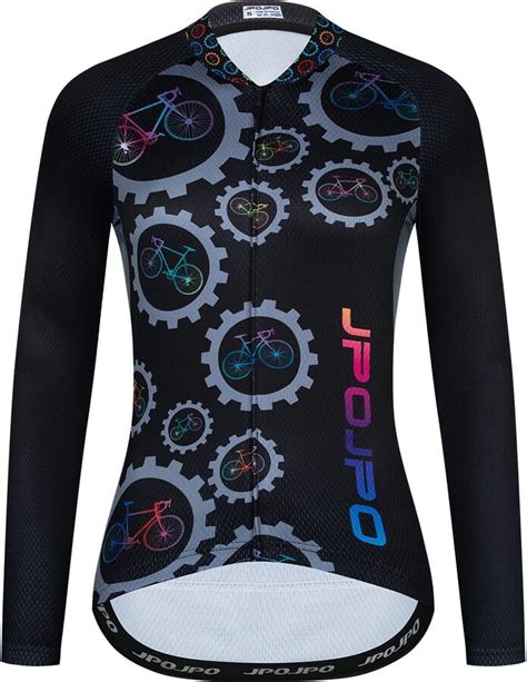 Weimostar Cycling Jersey Long Sleeve Women Bike Top Cycle Shirt Road