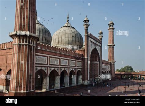 Jama Masjid Delhi India Stock Photo Alamy