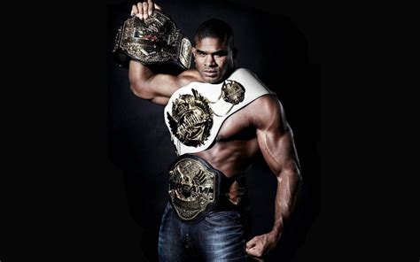 Download Ufc Alistair Overeem Belts 4k Wallpaper