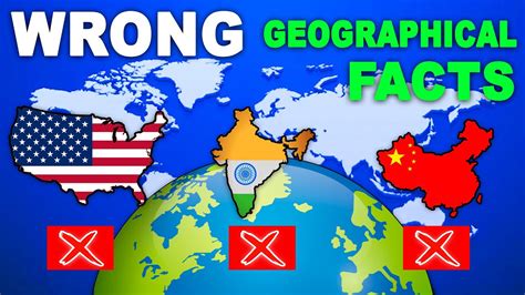 Most Spectacular Geography Facts Most People Get Wrong Youtube