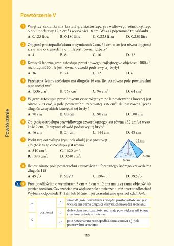 Page 20 Matematyka z kluczem 8 zbiór zadań