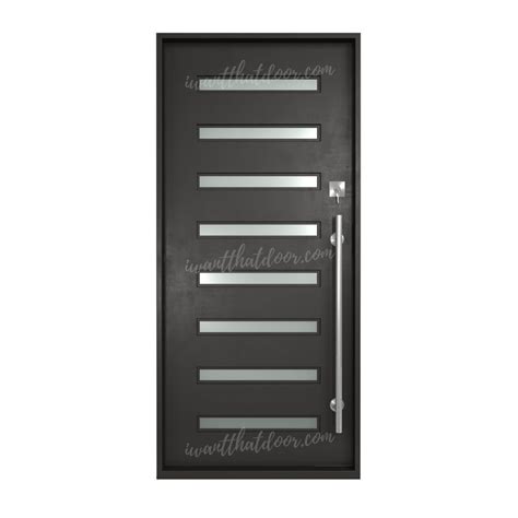 The Beast Square Top Single Entry Iron Door Universal Iron Doors