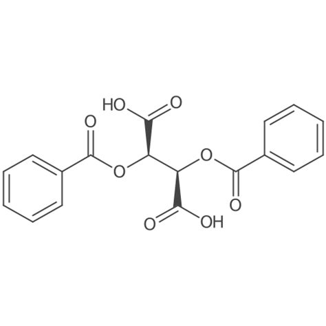 普西奥标准物质中心 二苯基甲酰 L 酒石酸 二邻苯甲酰基 L 酒石酸2R3R 2 3 双苯甲氧基丁二酸