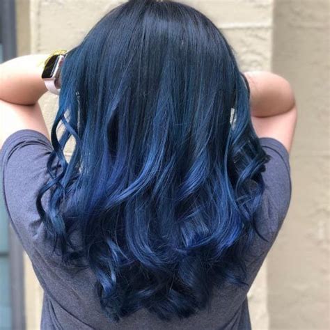 blue ombre hair colour - Jessenia Cosgrove