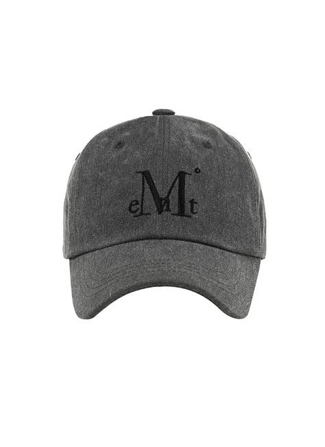 Mucent Ball Cap Dyeing Gray Denim