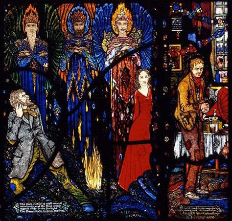 Harry Clarke The Geneva Window Panel 4 Harry Clarke Art Stained