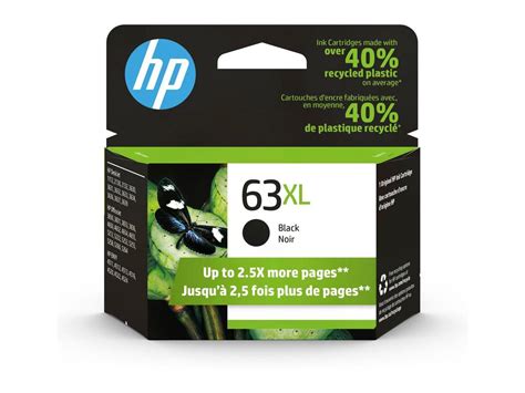 Hp F6u64an 140 63xl High Yield Original Ink Cartridge Black Newegg Ca