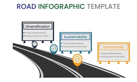 Premium Vector | Roadmap infographic template