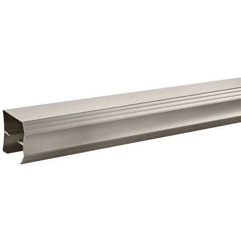 Delta 48 In To 60 In Sliding Shower Door Track Assembly Kit In Nickel Sdlsd60 Nik R The Home