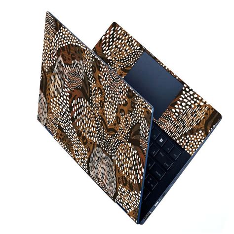 Full Panel Laptop Skin - Brown Dotted – SkinsLegend