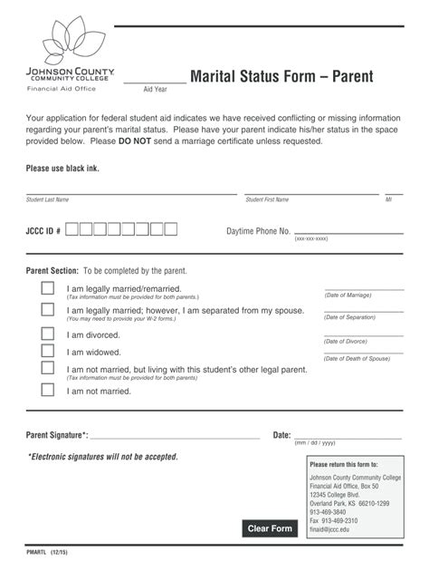 Parents Marital Status Fill Out Sign Online DocHub