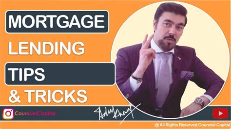 Mortgage Lending Tips And Tricks Youtube