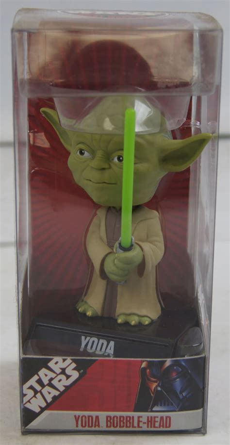 Star Wars Yoda Bobble-Head 6" Funko Wacky Wobbler New 2007 Lucasfilm ...