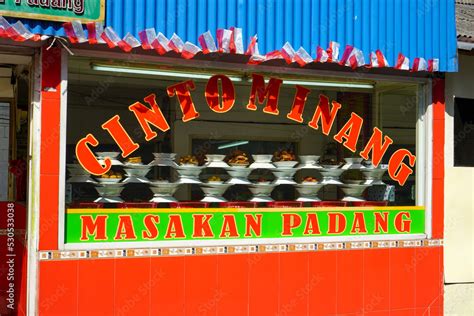 Jakarta, Indonesia - August, 2022 : A traditional Padang restaurant in ...