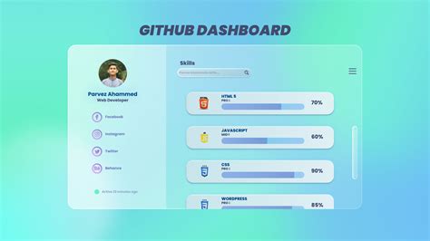 Github Ui Behance