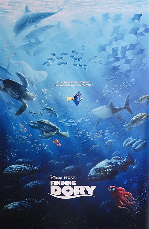 Finding Dory - Pixar Movie Poster (24 x 36 inches) – Imaginus Posters