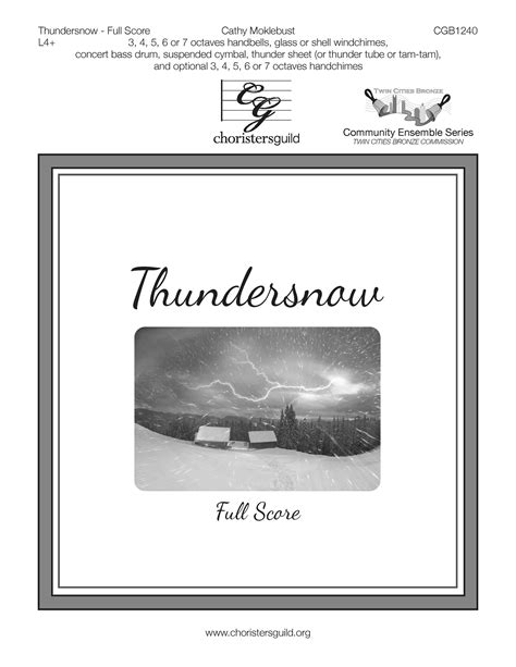 CGB1240 Thundersnow (Full Score)