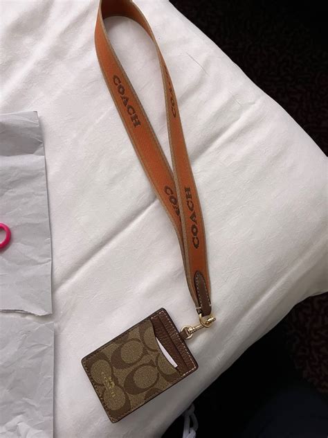 Coach lanyard, Luxury, Accessories on Carousell