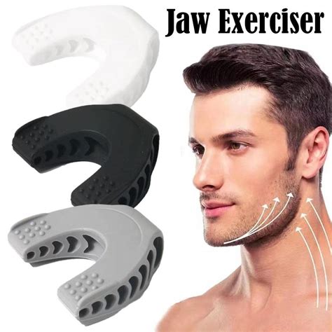 Silicone Chewing Tool For Jaw Exercise Face Trainer Mandibular Trainer Facial Training Masseter