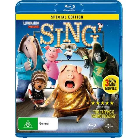 Sing Blu Rayuv On Dvd Buy New Dvd And Blu Ray Movie Releases From