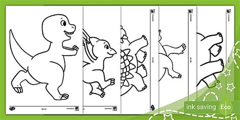 My First Dinosaur Colouring Pack Lehrer Gemacht Twinkl