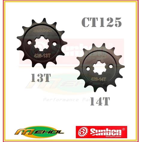 Engine Sprocket Sunben For Ct T T Shopee Philippines