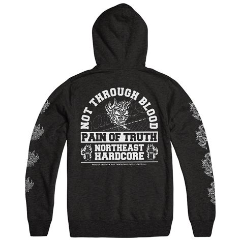 Pain Of Truth Arch Logo Hoodie Evil Greed