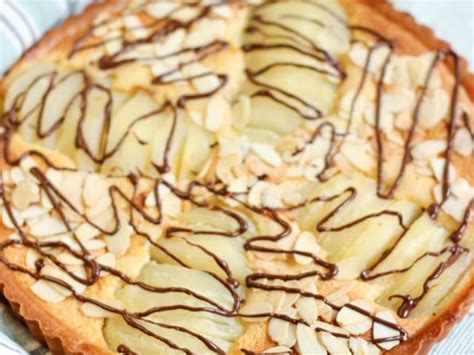 Tarte Poire Chocolat Facile Recette Par Elle Mijote Quelque Chose