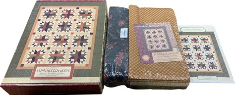 Moda Milestones Woven Dreams Quilt Kit By Kansas Troubles Quilters