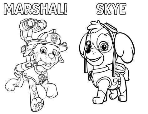 Paw Patrol Ultimate Rescue Coloring Pages - Paw Patrol Mighty Pups ...