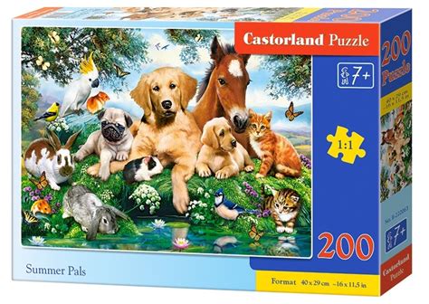 Puzzle Midi Puzzle Castorland Summer Pals D Lk Puzzle